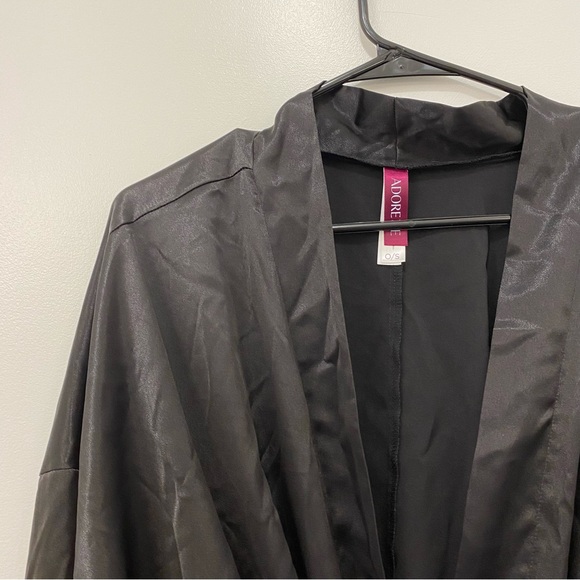 Silky “satin” robe - adore me - Picture 4 of 6